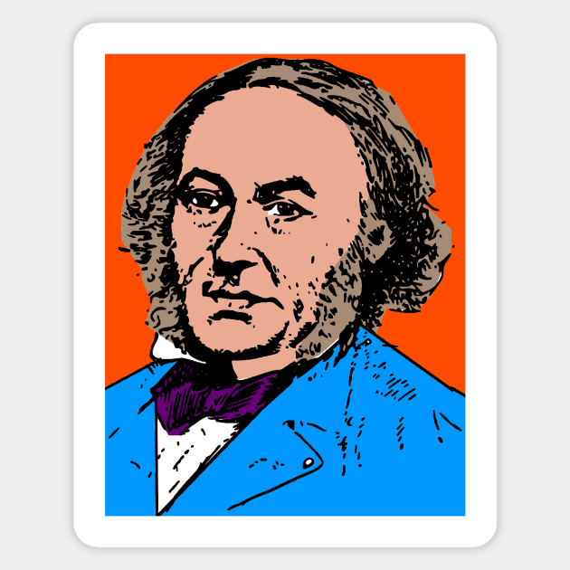 Richard Cobden Sticker by truthtopower